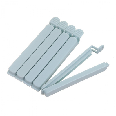 家柏饰(CORATED)5个装食品袋密封夹食物保鲜夹子小号塑料袋密封器零食袋子封口夹