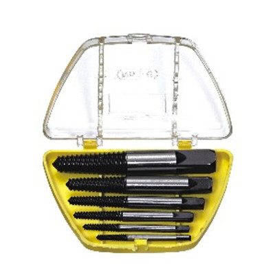 欧克 Ouke 断头螺丝取出器双头断丝取出器多规格取水管三角阀工具 (五件套 小 4-18mm)