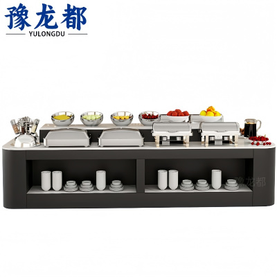 豫龙都 自助餐台 2.2m 个