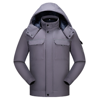 天鸣TMG 8901T纯棉加厚夹克款可拆卸羽绒内胆冬装 防寒服 源头工厂 可定制S-5XL 套