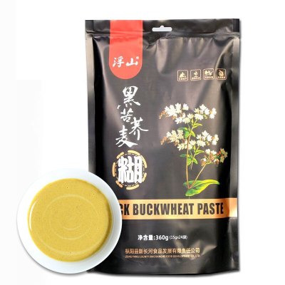 浮山 黑苦荞麦糊360g 15g*24袋