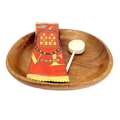 喔喔双喜牛奶味扁棒棒糖散装500g/250g婚庆结婚喜糖休闲零食品
