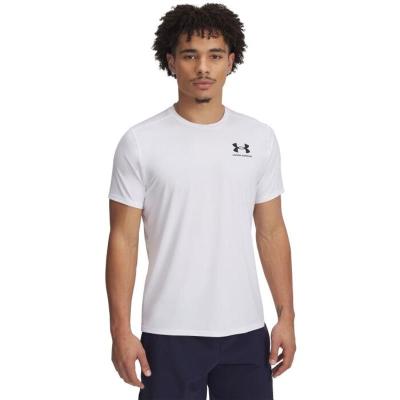 Under Armour HEATGEAR男士运动T恤修身吸汗透气全天候舒适训练衣