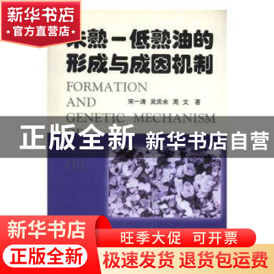 正版 未熟——低熟油的形成与成因机制 宋一涛等著 石油大学出版