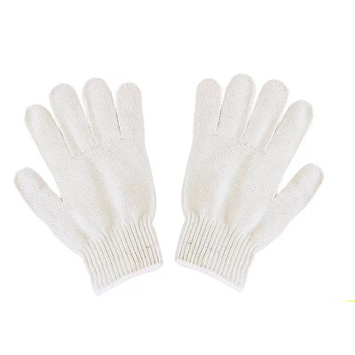 邦能之星白边棉线手套600克加厚耐磨棉纱线工作工地干活工作手套N56121