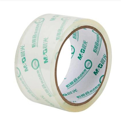 晨光(M&G)低噪音高透封箱胶带打包封箱 AJD99533(48mm*40y 5卷装)