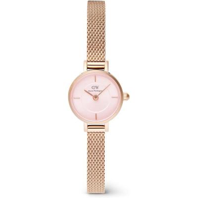 丹尼尔惠灵顿(Daniel Wellington)女士机械表优雅简约玫瑰金网带时尚小巧防水手表