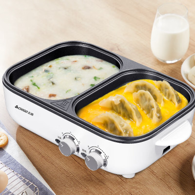 志高(CHIGO)Hans-3022B 烤肉锅 电烤盘 家用多功能电煮锅