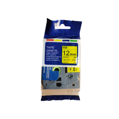 揽盈 LYD3-121 12mm*8m标签机色带(计价单位:盒) 黄底黑字