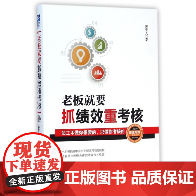 老板就要抓绩效重考核(附光盘员工不做你想要的只做你考核的