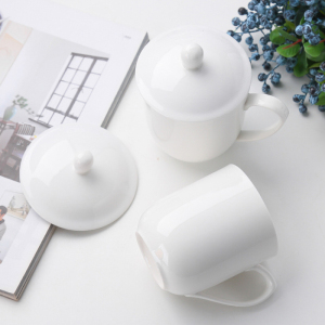 福陶缘 LLMJ-CM11 景德镇纯白骨瓷杯2个/组(计价单位:组)白