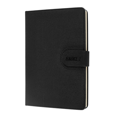 宝克(BAOKE) NB1525 笔记本皮面记事本日程本手账本学生日记读书笔记商务记录本加厚120页 1本装