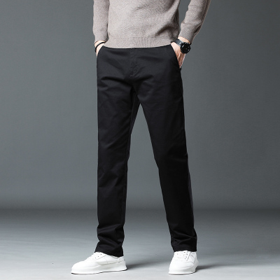 金盾(KIN DON)男士休闲裤男西裤宽松大码直筒秋冬季款商务中年长裤子男裤42码44码