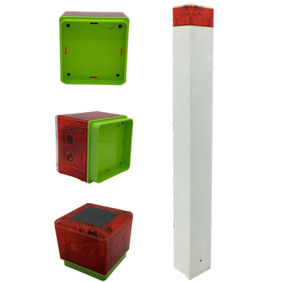 TUWEJIA TWJ-02 防外破太阳能警示灯 8WIP65 DC5.2V 5000K 红白色(计价单位:台)