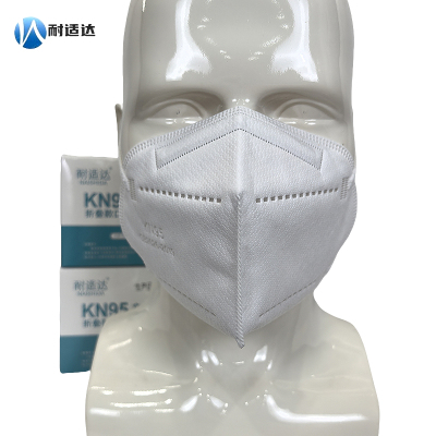 耐适达 KN95耳挂式折叠防尘口罩 805V/只