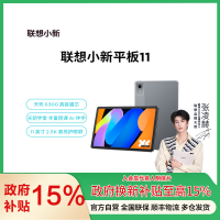 联想小新平板11 11英寸2.5K护眼超清大屏 天玑6300 影音娱乐网课学习 AI平板电脑 旗舰性能 AI伴学 家长管控 8GB+128GB WIFI 深空灰