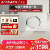 老板(Robam)18.5m³油烟机抽油烟机单烟机吸油烟机大吸力小尺寸脱排油烟机侧吸油烟机CXW-200-21A6H