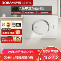 老板(Robam)18.5m³油烟机抽油烟机单烟机吸油烟机大吸力小尺寸脱排油烟机侧吸油烟机CXW-200-21A6H