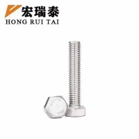 宏瑞泰 不锈钢六角螺栓 4*60 个
