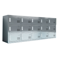 景福达换鞋柜单面15门个