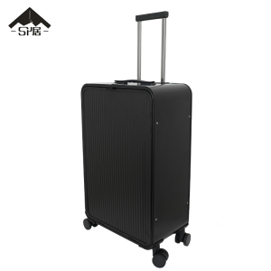 三人居拉杆箱行李箱旅行箱SRJLGX007/个 24英寸 黑色 24寸