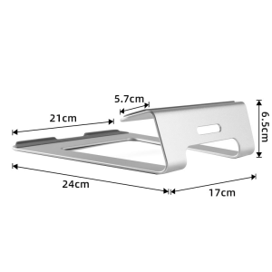 优诗提念YSTN-ZJ04 电脑升降支架(计价单位:个)银灰色 37.53元