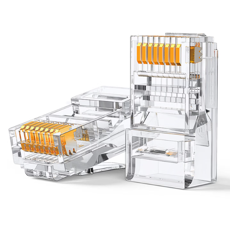 网络水晶头接头 100个/盒