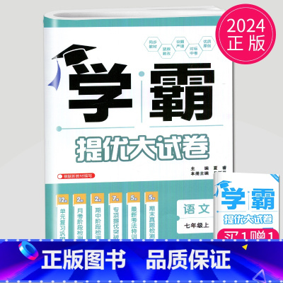 语文 七年级上册 人教版 初中通用 [正版]2024新版学霸提优大试卷年级下册八年级九年级上册语文数学英语化学物理人教苏