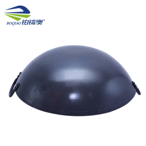 铂锜澳商用氮化双耳铁锅 炒锅