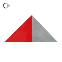 启具粘贴式红白三角标 25*50mm 块
