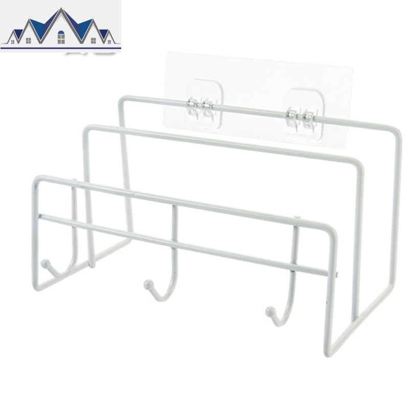 免打孔厨房锅盖架 壁挂式盖子收纳架置物架放锅盖的架子 三维工匠