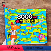 [正版]3000个大脑游戏 3岁儿童数学智力潜能开发宝宝书籍早教启蒙全套教具逻辑思维训练幼儿园小班幼儿用书益智专注力训