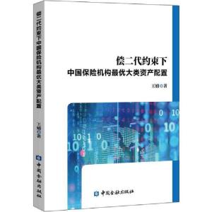 正版新书]偿二代约束下中国保险机构最优大类资产配置王婧978752