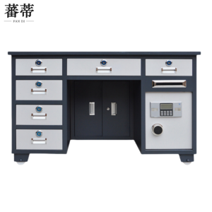 蕃蒂 保险桌1.3米6抽张