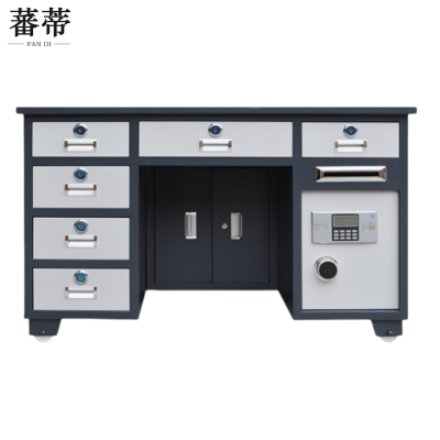 蕃蒂 保险桌1.3米6抽张