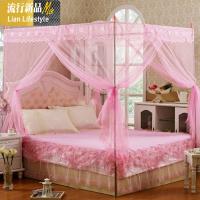 三维工匠三开蚊帐双人家用1.5m1.8米床2.0米 单独帐纱 不含支架