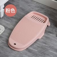 新款加厚防滑塑料家用手握搓衣板宿舍洗衣板创意小号迷你跪用惩罚 三维工匠 灰色