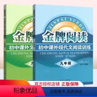 [正版]金牌阅读九年级初中课外文言文+现代文初中语文阅读理解组合训练答题技巧9年级阅读专项训练初中阅读理解题初中文言文