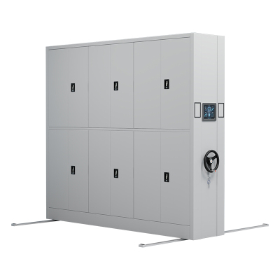 臻远 ZY-MJJA-17 智能密集架移动式档案柜钢制轨道智能密集柜 通双节 一列三组