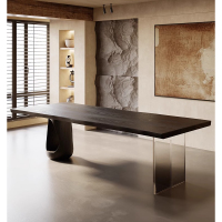 沃灏 品茗实木长桌2600*1200*760mm(张)