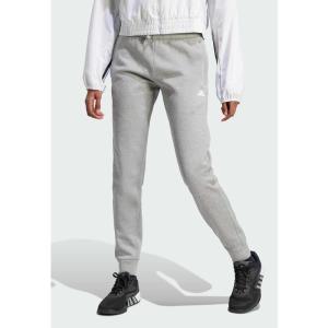 女运动裤训练健身休闲束脚可调中灰白色吸湿排汗运动束腿裤