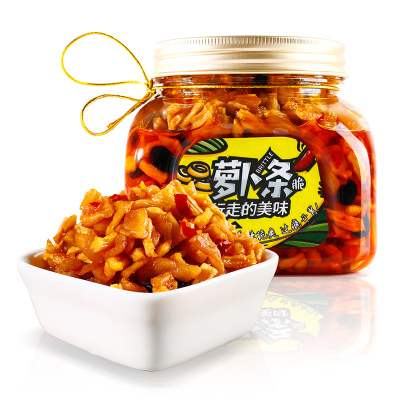 发2罐-湖南特产萝卜干农家自制脆辣下饭菜开胃腌菜爽口萝卜条