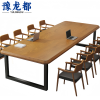 豫龙都 办公桌 实木 张