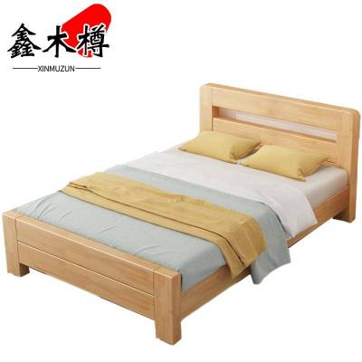 鑫木樽床1.2m+5cm床垫组
