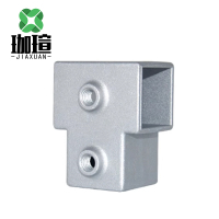 珈瑄 镀锌方管连接件直三通 质量保证免打孔 20mm 个