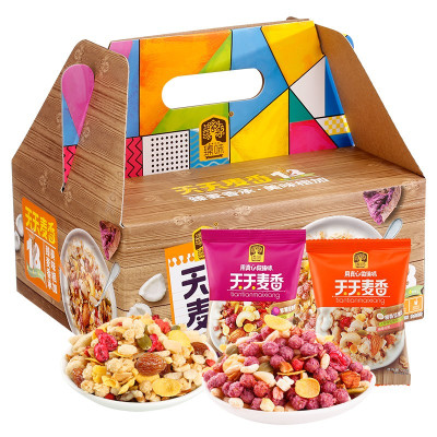 臻味-840g天天麦香坚果麦片