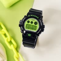 CASIO官方旗舰店卡西欧手表男款G-SHOCK正品限量户外休闲大表盘运动防水电子石英日韩男表DW-6900RCS