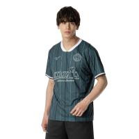 Mizuno足球运动透气速干回收涤纶男士休闲训练比赛T恤