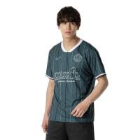 Mizuno足球运动透气速干回收涤纶男士休闲训练比赛T恤