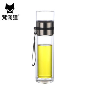 梵澜狸茶水分离玻璃杯BL4 个